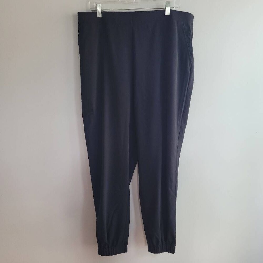 NWT DB Sunday‎ black lightweight jogger pants athleisure minimalist